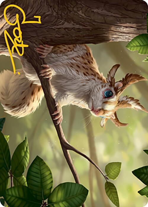 Squirrel Sovereign Art Card Gold Stamped Signature 71 (Art Series: Modern Horizons 2)  | Good Games Adelaide SA