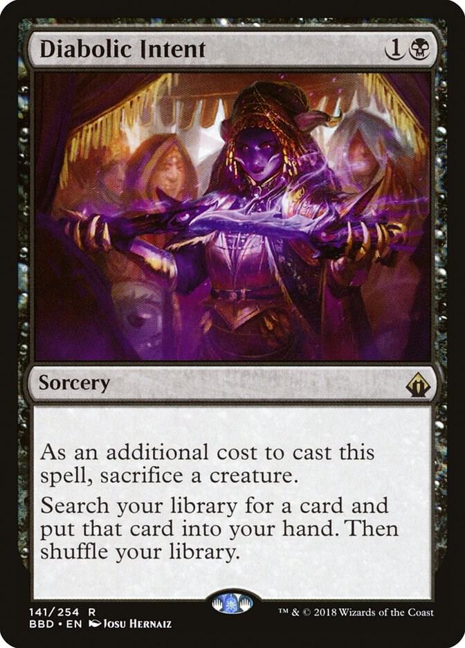 Diabolic Intent 141 (Battlebond)  - Foil | Good Games Adelaide SA