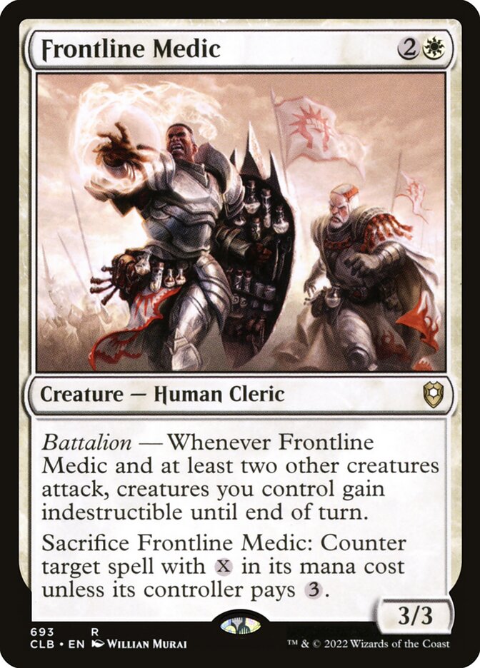 Frontline Medic 693 (Commander Legends: Battle for Baldur's Gate)  | Good Games Adelaide SA