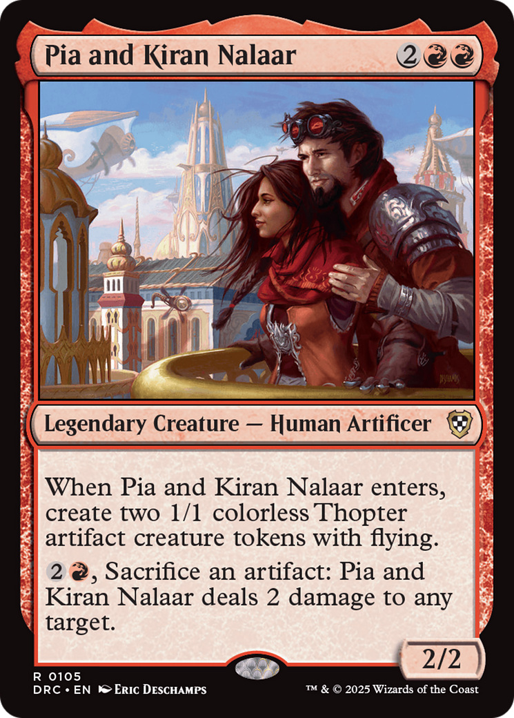Pia and Kiran Nalaar [Aetherdrift Commander] | Good Games Adelaide SA