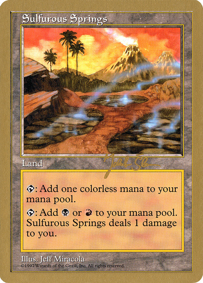 Sulfurous Springs (Jakub Slemr) [World Championship Decks 1997] | Good Games Adelaide SA