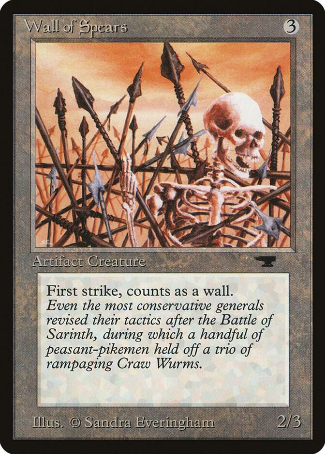 Wall of Spears  (Antiquities)  | Good Games Adelaide SA