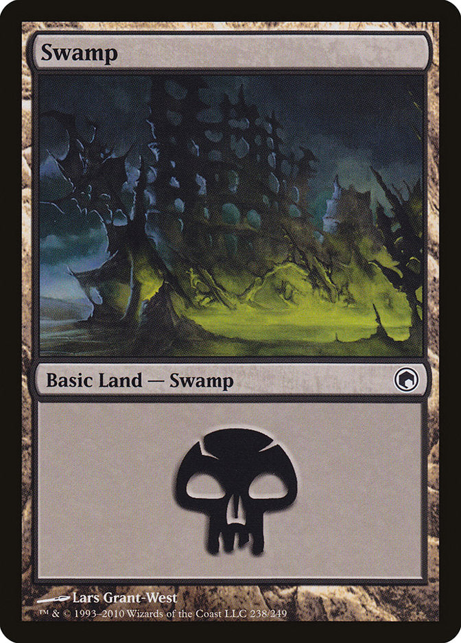 Swamp (238) [Scars of Mirrodin] | Good Games Adelaide SA