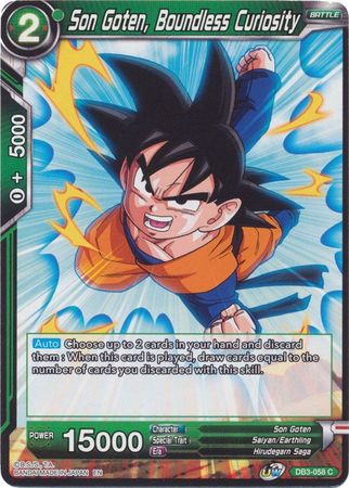 Son Goten, Boundless Curiosity [DB3-058] | Good Games Adelaide SA