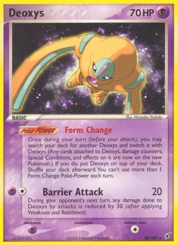 Deoxys (18/107) [EX: Deoxys] | Good Games Adelaide SA