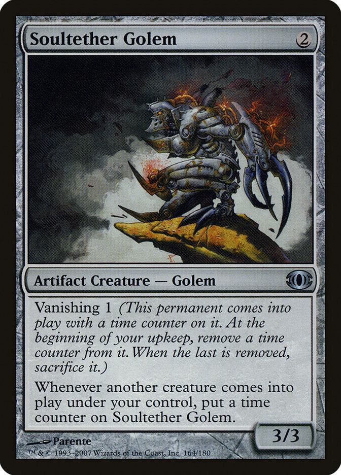 Soultether Golem 164/180 (Future Sight)  - Foil | Good Games Adelaide SA