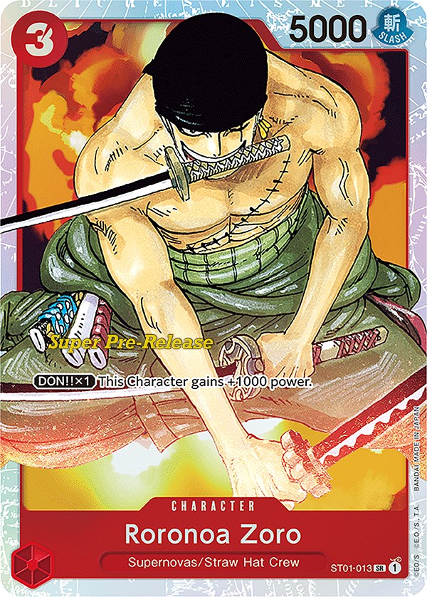 Roronoa Zoro [Super Pre-Release Starter Deck: Straw Hat Crew] | Good Games Adelaide SA
