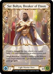 Ser Boltyn, Breaker of Dawn // Boltyn [U-MON029 // U-MON030] Unlimited Normal | Good Games Adelaide SA