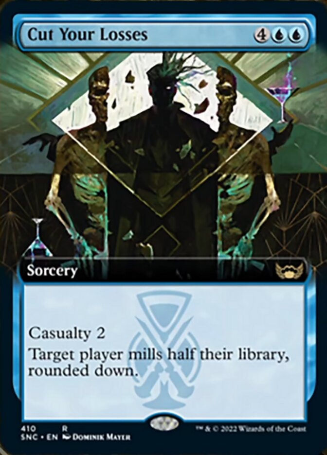 Cut Your Losses (Extended Art) [Streets of New Capenna] | Good Games Adelaide SA