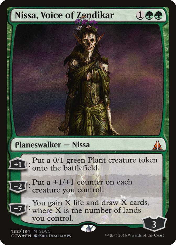 Nissa, Voice of Zendikar SDCC 2016 EXCLUSIVE [San Diego Comic-Con 2016] | Good Games Adelaide SA