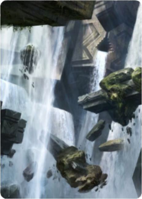 Island Art Card 10 81 10 (Art Series: Zendikar Rising)  | Good Games Adelaide SA
