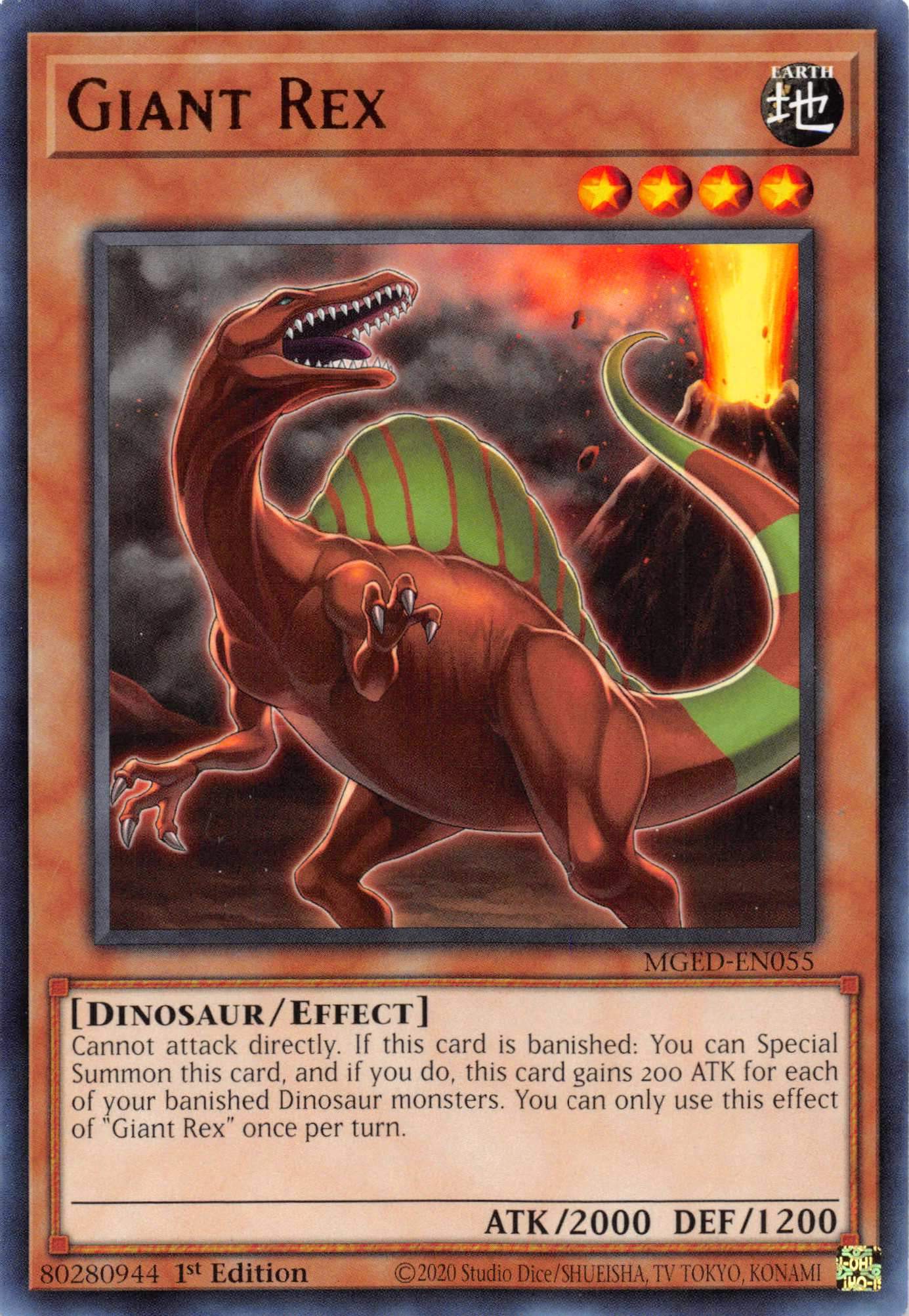 Giant Rex [MGED-EN055] Rare | Good Games Adelaide SA