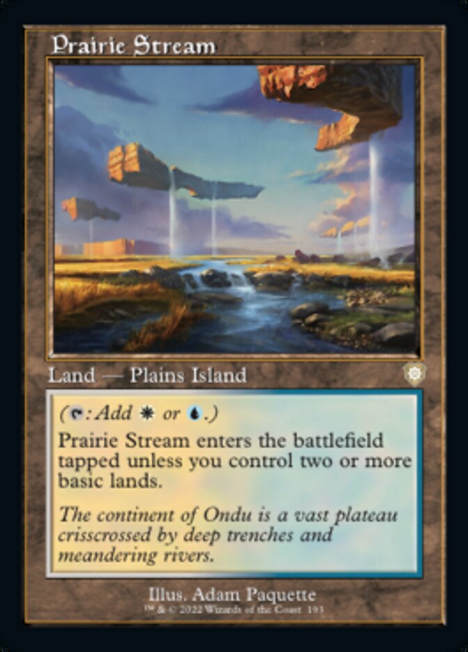 Prairie Stream (Retro) [The Brothers' War Commander] | Good Games Adelaide SA