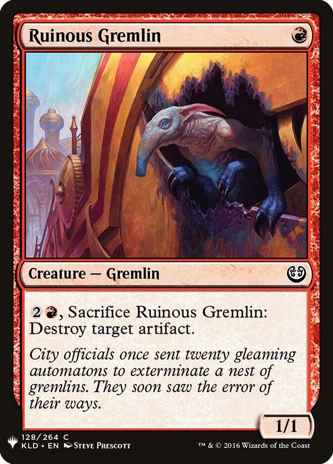 Ruinous Gremlin 128 (The List Reprints)  | Good Games Adelaide SA