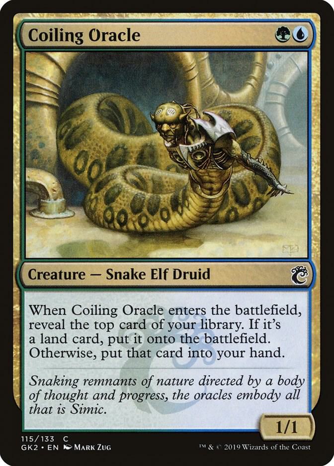 Coiling Oracle 115 (Ravnica Allegiance: Guild Kits)  | Good Games Adelaide SA