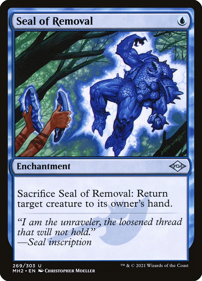 Seal of Removal 269 (Modern Horizons 2)  - Foil | Good Games Adelaide SA