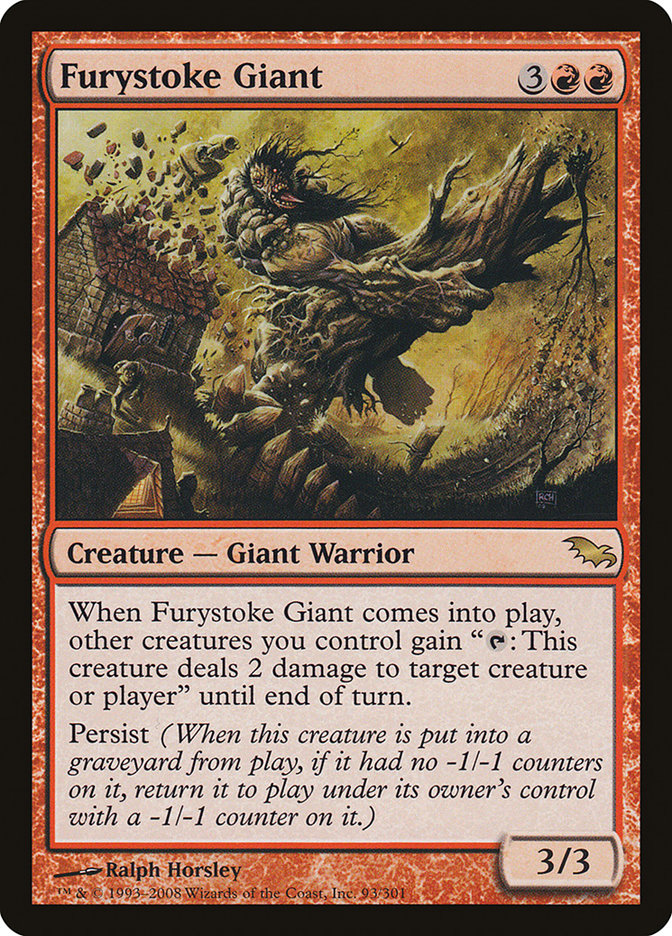 Furystoke Giant 93 (Shadowmoor)  | Good Games Adelaide SA