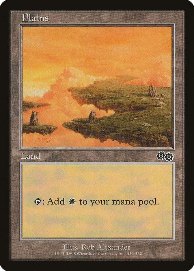 Plains 332 (Urza's Saga)  | Good Games Adelaide SA