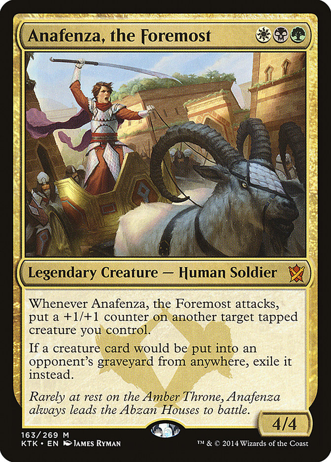 Anafenza, the Foremost 163 (Khans of Tarkir)  | Good Games Adelaide SA