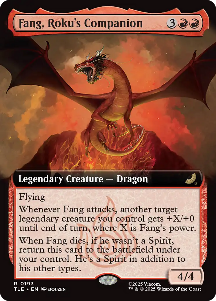 Fang, Roku's Companion (Extended Art) [Avatar: The Last Airbender: Eternal-Legal] | Good Games Adelaide SA