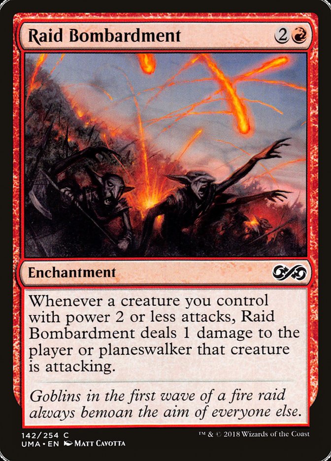 Raid Bombardment 142 (Ultimate Masters)  - Foil | Good Games Adelaide SA