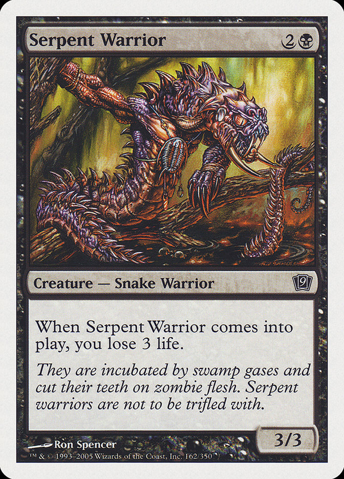 Serpent Warrior [Ninth Edition] | Good Games Adelaide SA