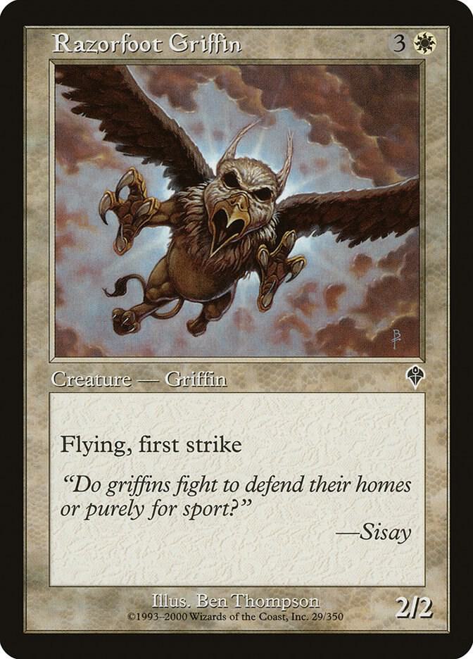 Razorfoot Griffin 29 (Invasion)  - Foil | Good Games Adelaide SA