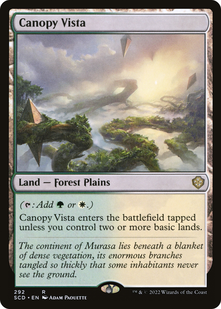 Canopy Vista [Starter Commander Decks] | Good Games Adelaide SA