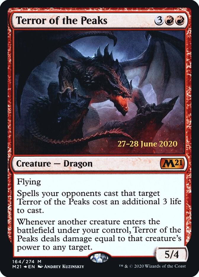 Terror of the Peaks M21 164 (Prerelease Cards)  - Foil | Good Games Adelaide SA