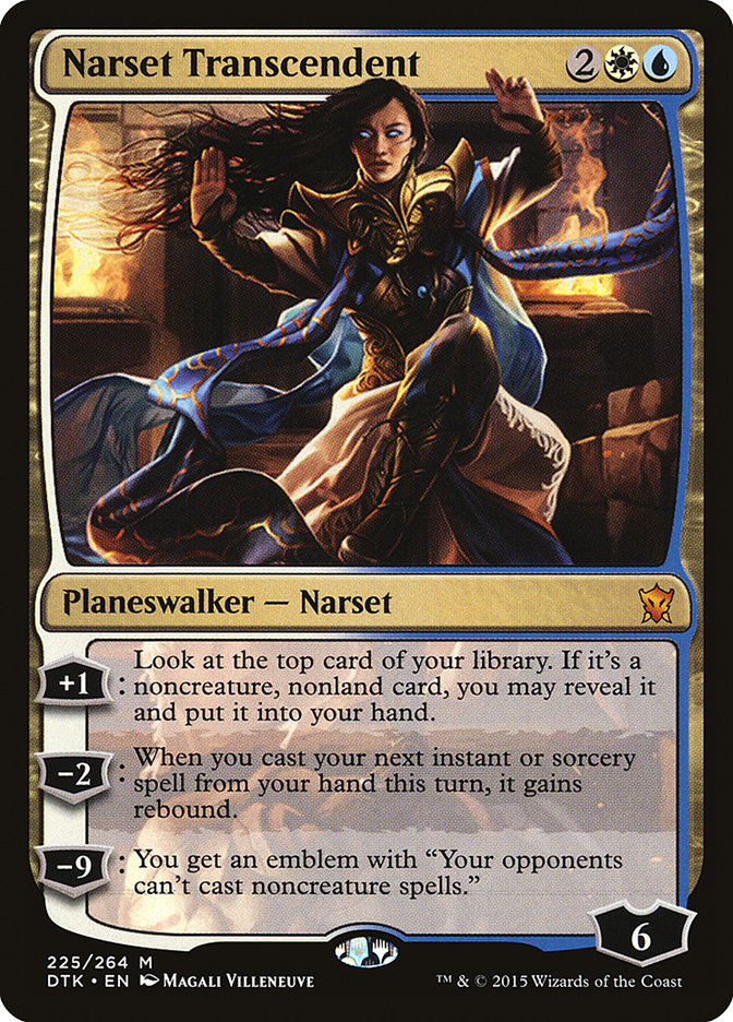 Narset Transcendent 225 (Dragons of Tarkir)  - Foil | Good Games Adelaide SA