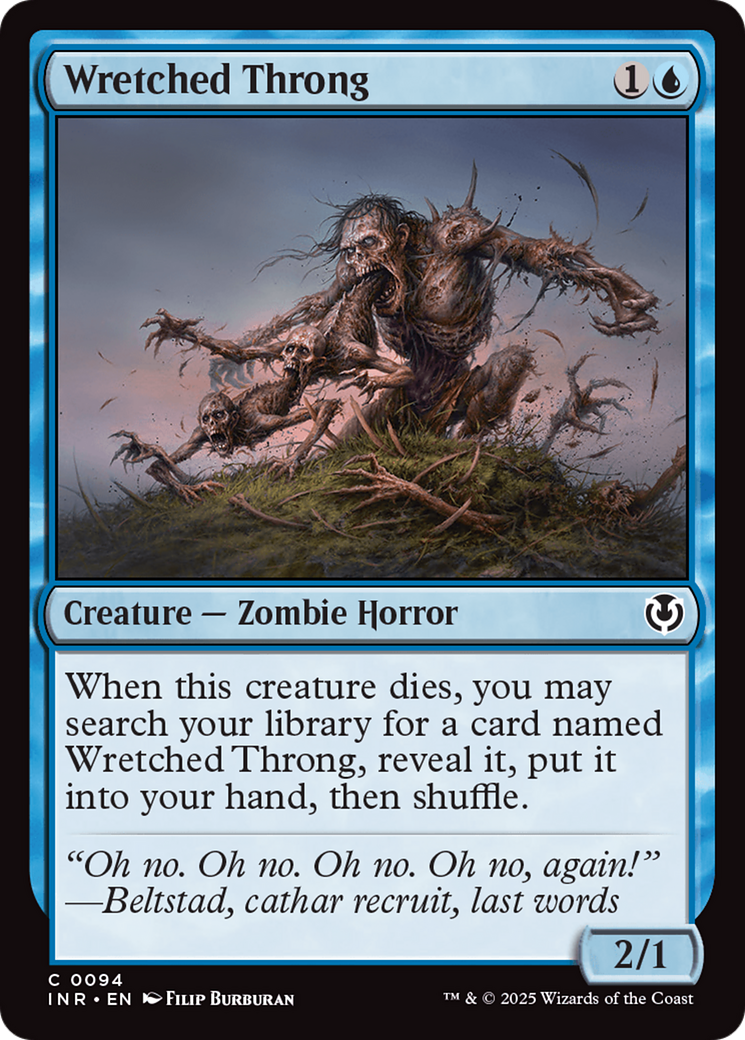 Wretched Throng [Innistrad Remastered] | Good Games Adelaide SA