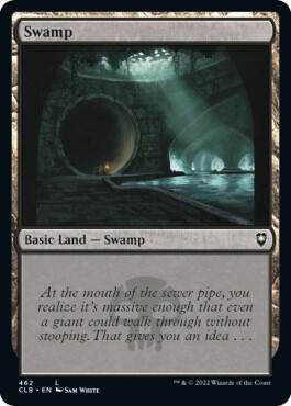 Swamp 462 462 (Commander Legends: Battle for Baldur's Gate)  - Foil | Good Games Adelaide SA