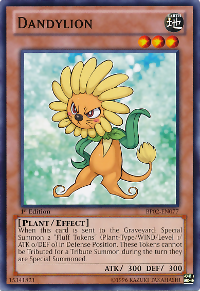 Dandylion [BP02-EN077] Mosaic Rare | Good Games Adelaide SA