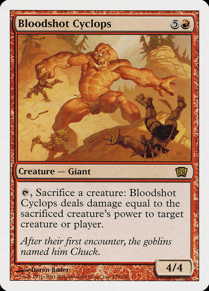 Bloodshot Cyclops 179 (8th Edition)  | Good Games Adelaide SA