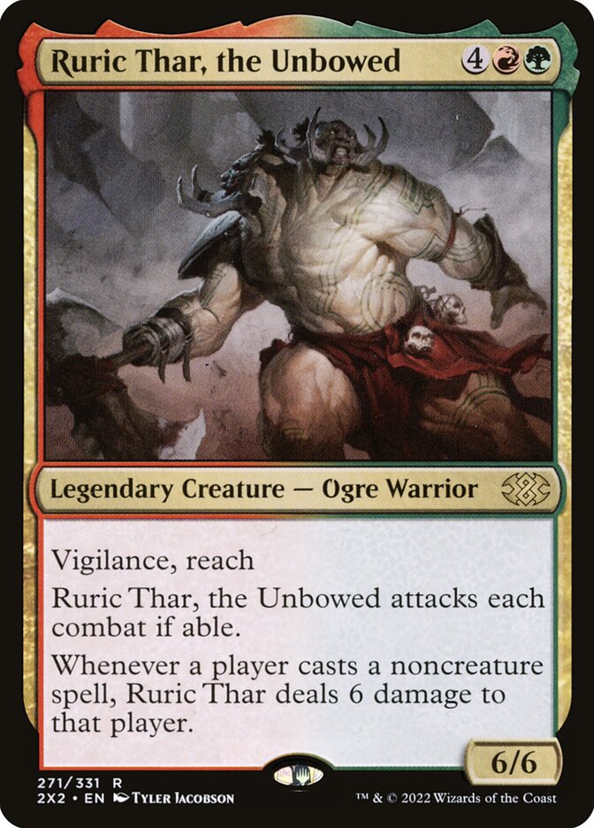 Ruric Thar, the Unbowed 271 (Double Masters 2022)  - Foil | Good Games Adelaide SA