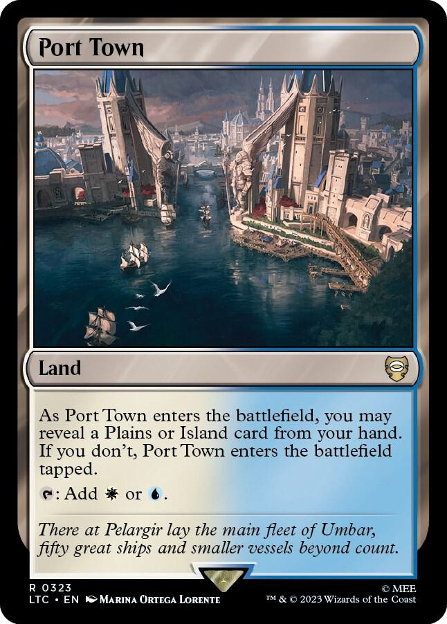 Port Town 323 (Commander: The Lord of the Rings: Tales of Middle-earth)  | Good Games Adelaide SA