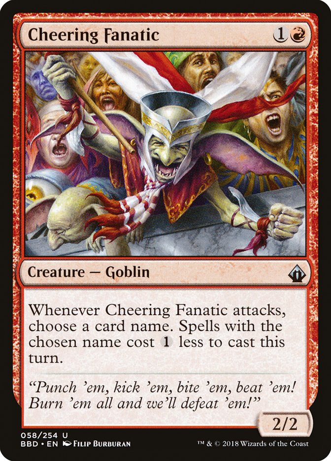 Cheering Fanatic 58 (Battlebond)  | Good Games Adelaide SA