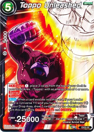 Toppo Unleashed [EX03-30] | Good Games Adelaide SA