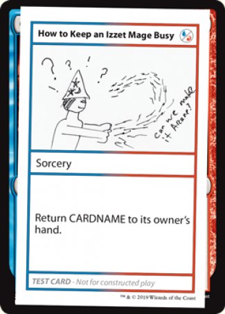 How to Keep an Izzet Mage Busy (2021 Edition) [Mystery Booster Playtest Cards] | Good Games Adelaide SA