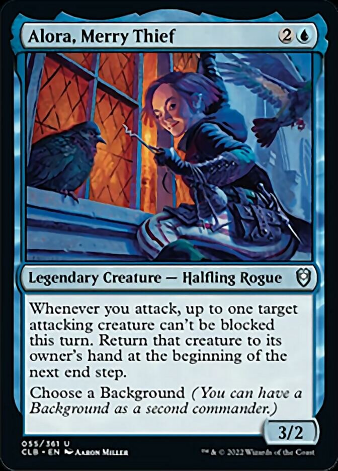 Alora, Merry Thief [Commander Legends: Battle for Baldur's Gate] | Good Games Adelaide SA