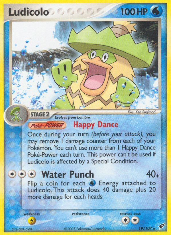 Ludicolo (19/107) [EX: Deoxys] | Good Games Adelaide SA