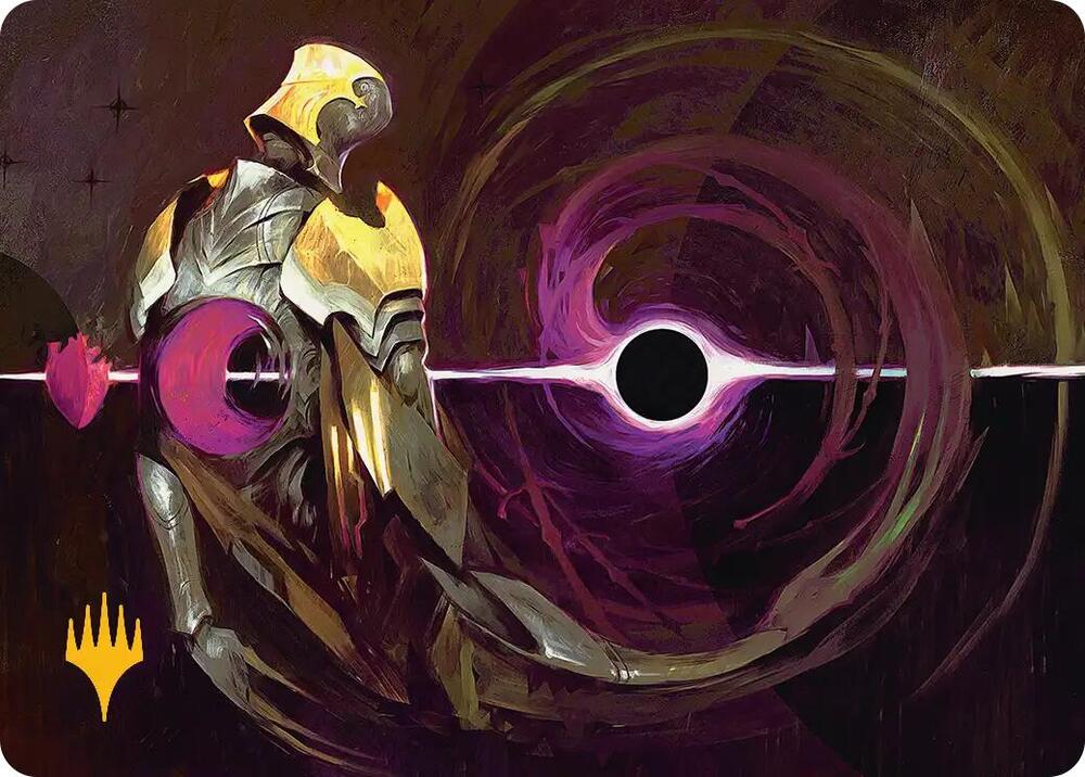 Gravkill Art Card Gold Stamped Planeswalker Symbol 14 (Art Series: Edge of Eternities)  | Good Games Adelaide SA