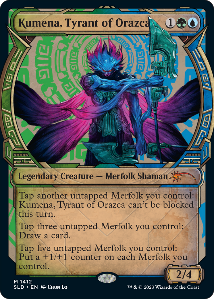 Kumena, Tyrant of Orazca (Rainbow Foil) [Secret Lair Drop Series] | Good Games Adelaide SA