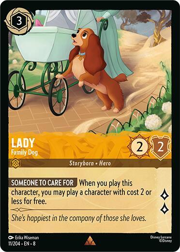 Lady Family Dog 11/204 (Reign of Jafar)  | Good Games Adelaide SA