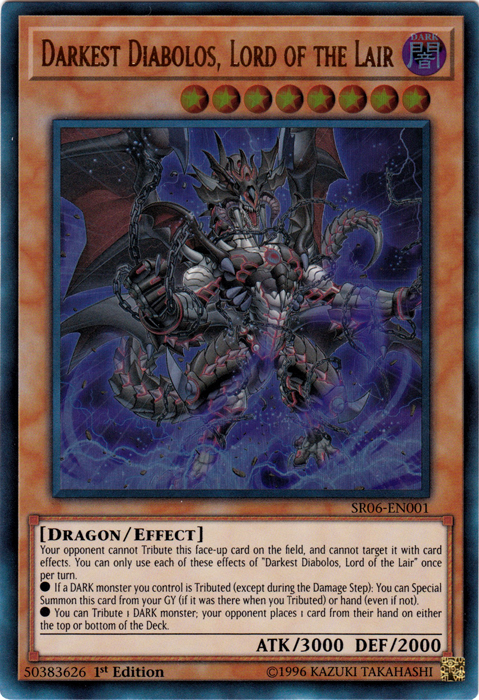 Darkest Diabolos, Lord of the Lair [SR06-EN001] Ultra Rare | Good Games Adelaide SA