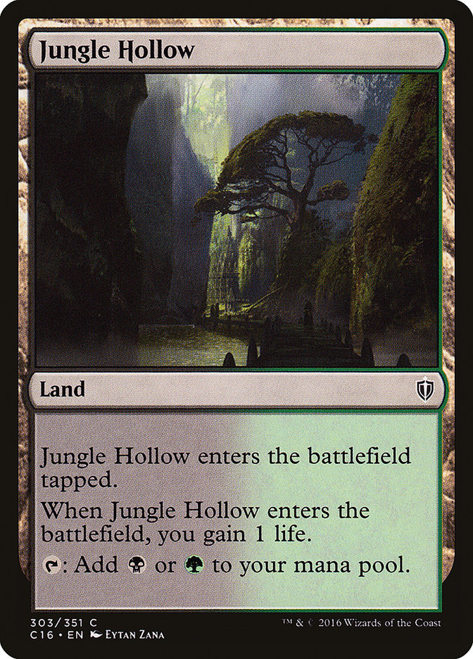 Jungle Hollow [Commander 2016] | Good Games Adelaide SA