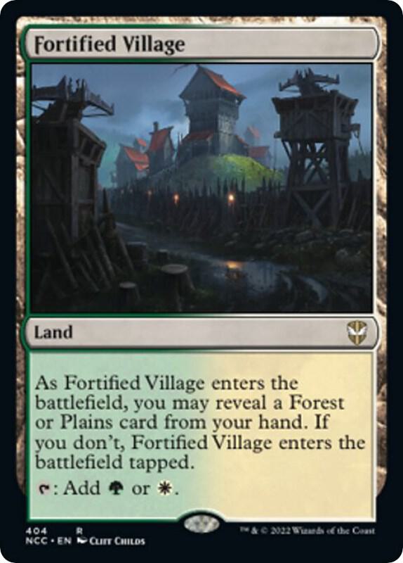 Fortified Village 404 (Commander: Streets of New Capenna)  | Good Games Adelaide SA