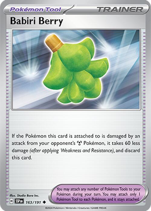 Babiri Berry 163/191 (SV08: Surging Sparks)  | Good Games Adelaide SA