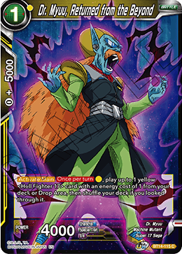 Dr. Myuu, Returned from the Beyond (BT14-115) [Cross Spirits] | Good Games Adelaide SA