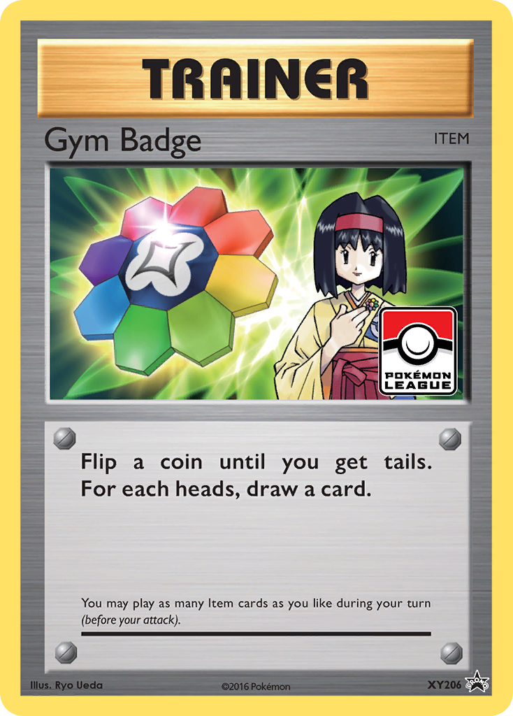 Gym Badge (XY206) (Erika) [XY: Black Star Promos] | Good Games Adelaide SA